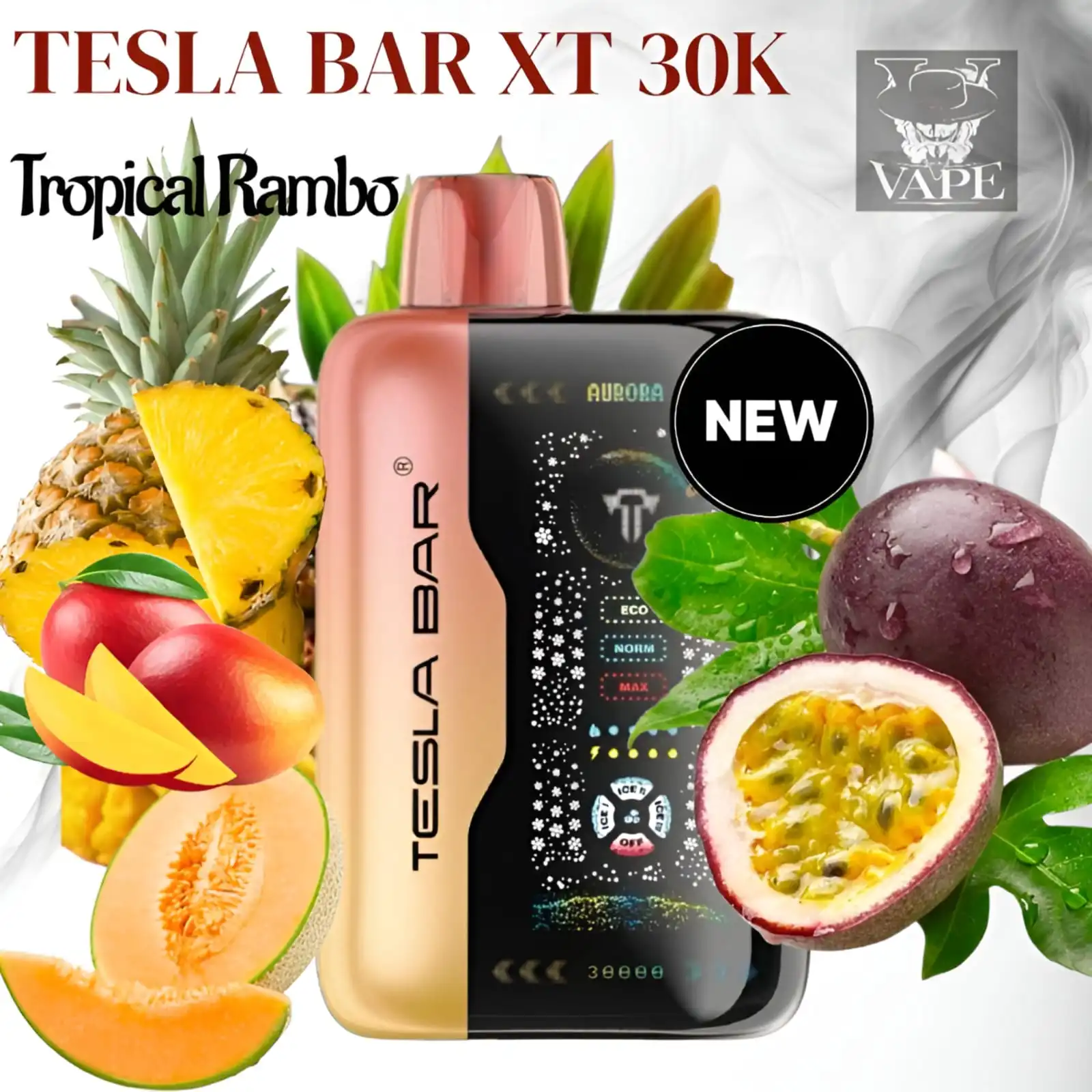 New Tesla Bar XT 30000 Puffs Disposable Vape - Dubai UAE