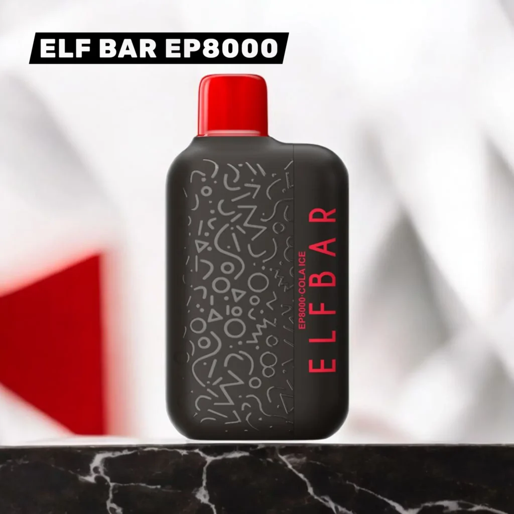 ELF Bar EP8000 Puffs Disposable Vape 20mg/2% in Dubai UAE