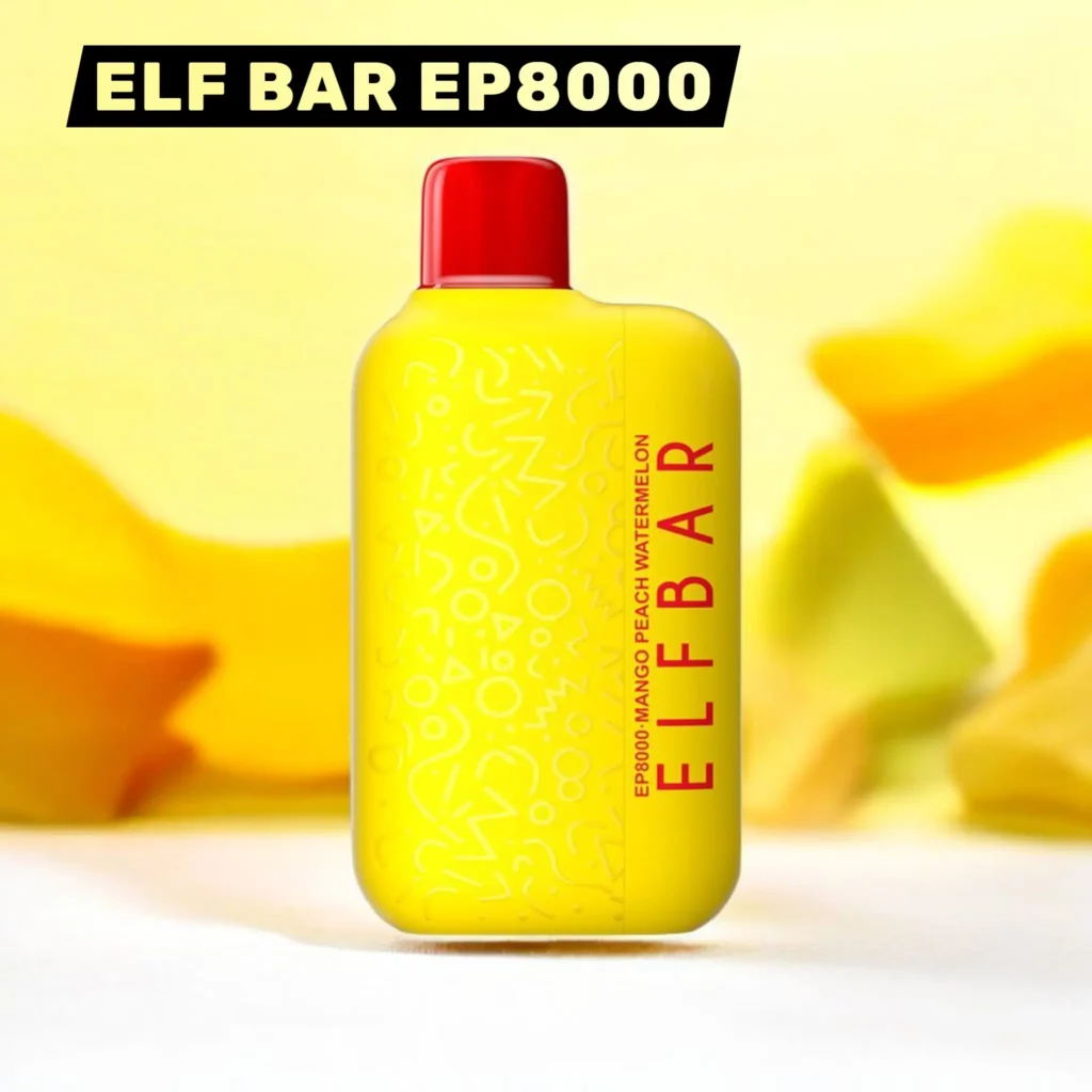 ELF Bar EP8000 Puffs Disposable Vape 20mg/2% in Dubai UAE