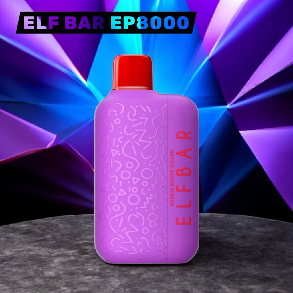 ELF Bar EP8000 Puffs Disposable Vape 20mg/2% in Dubai UAE