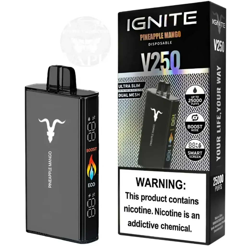 Ignite V250 25k Puffs 50mg Disposable Vape 25000 - Dubai UAE