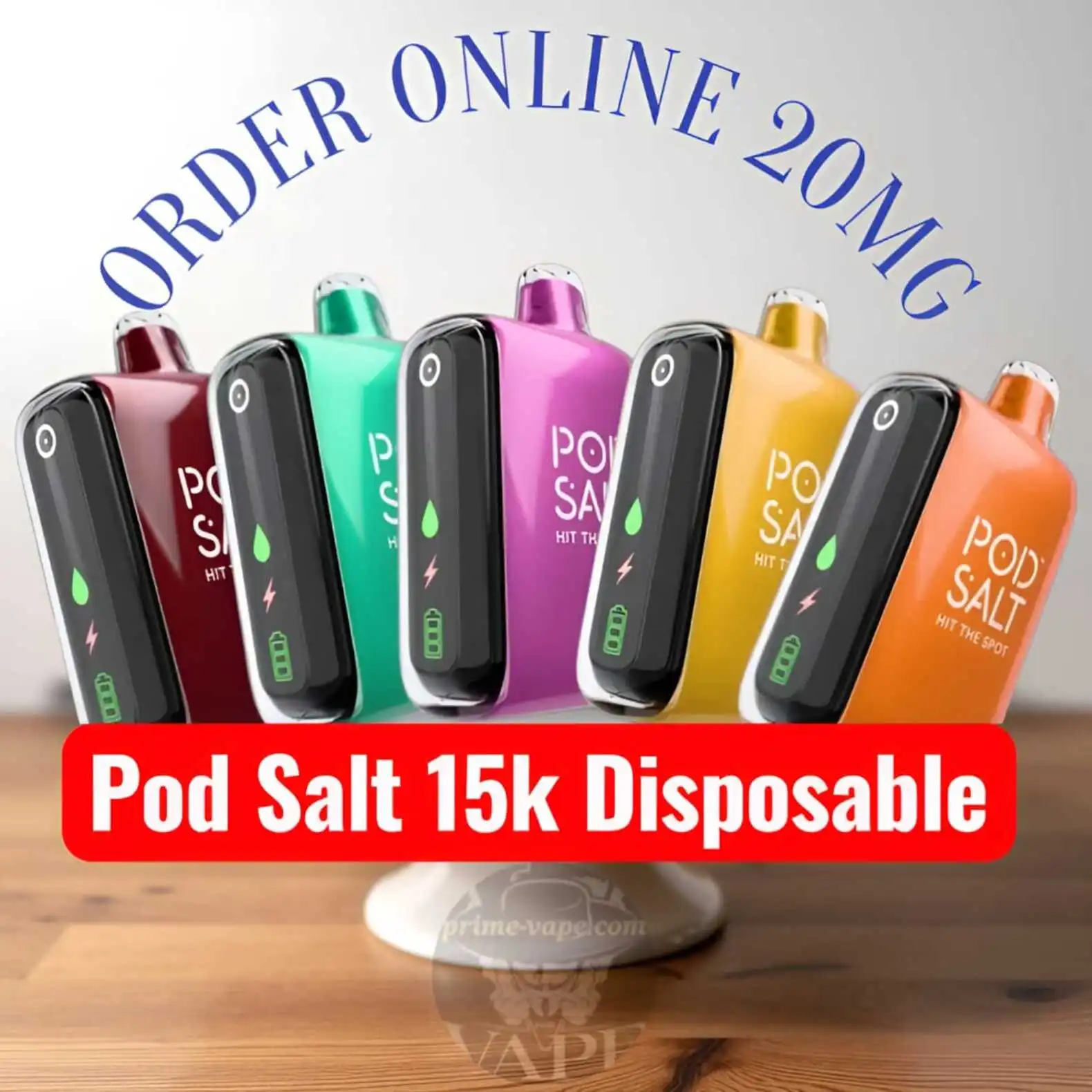 Pod Salt 15000 Puffs Disposable Vape 15k 20mg in Dubai UAE