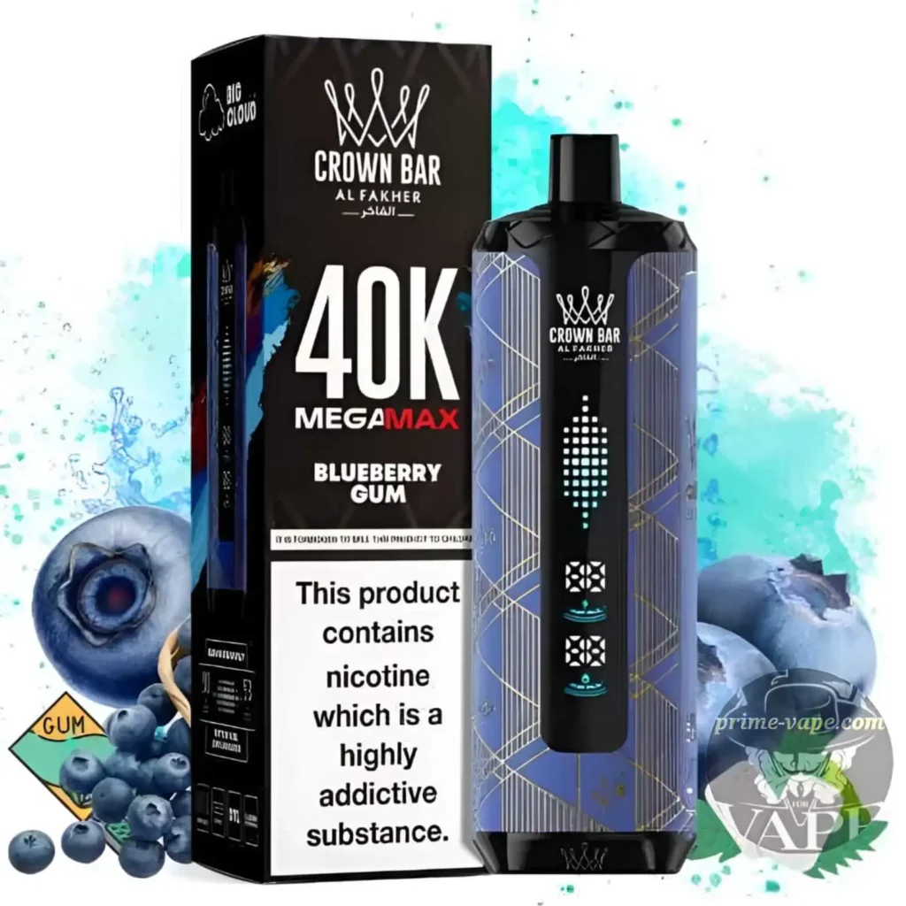 Al Fakher Crown Bar Mega Max 40k Vape Pod 40000 Puffs - Dubai