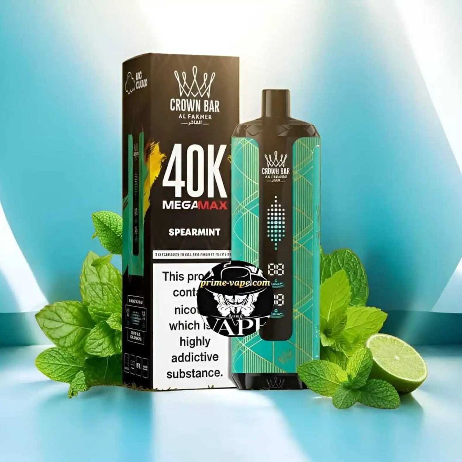 Al Fakher Crown Bar Mega Max 40000 Puffs Disposable Kit - Dubai