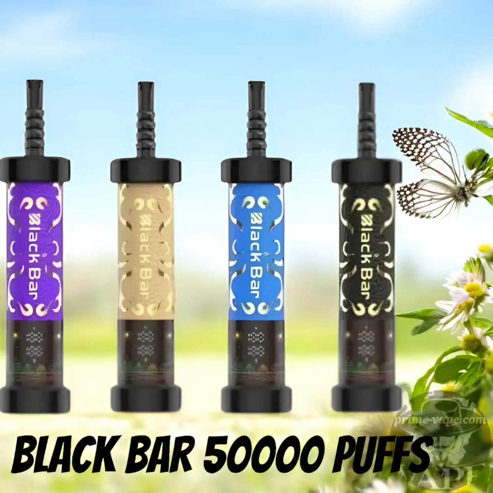 Black Bar 50000 Puffs DTL Shisha Disposable Vape - Dubai UAE