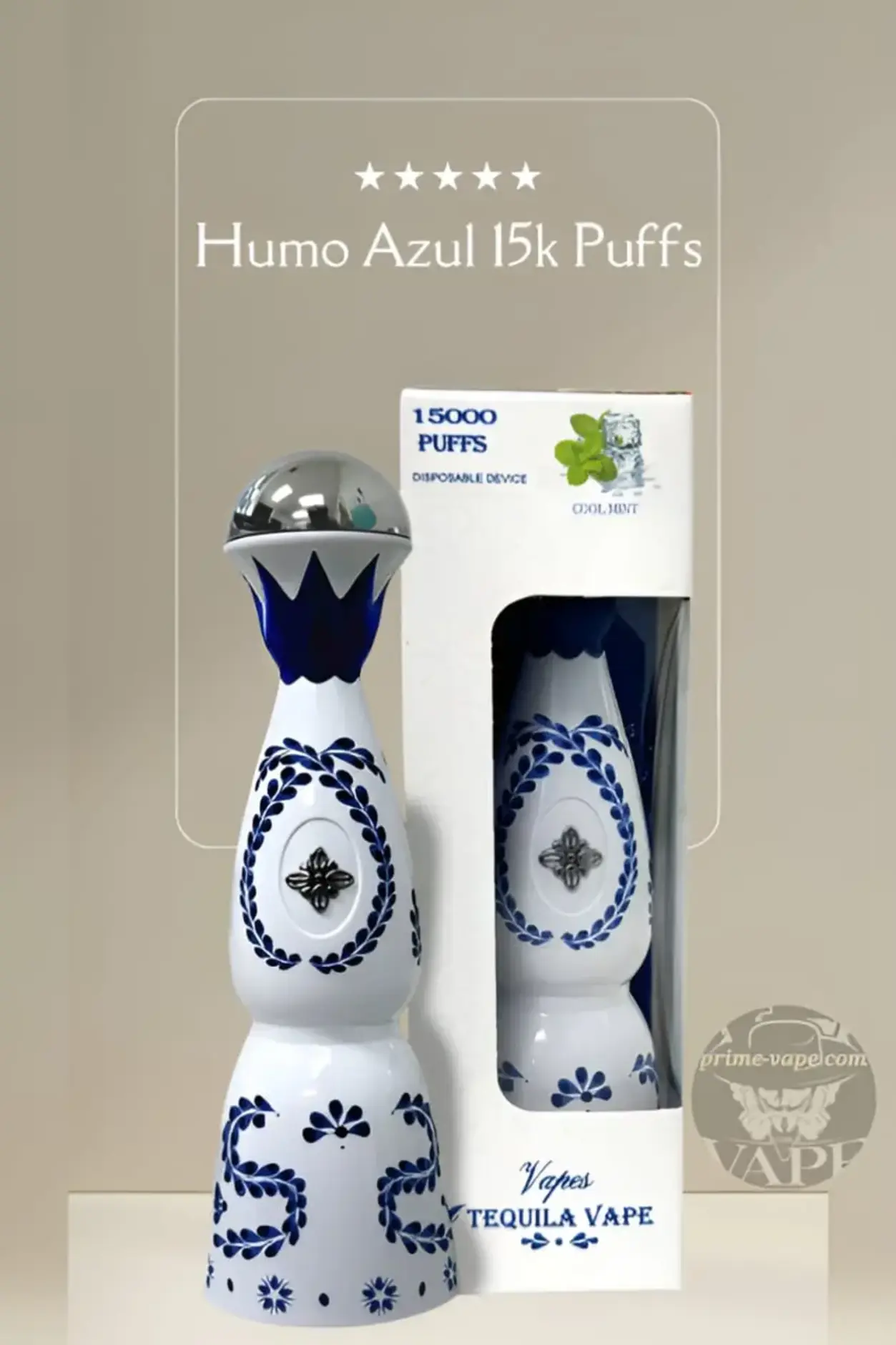 Humo Azul 15000 Puffs 2% & 5% Nicotine Vape Kit 15k Dubai UAE
