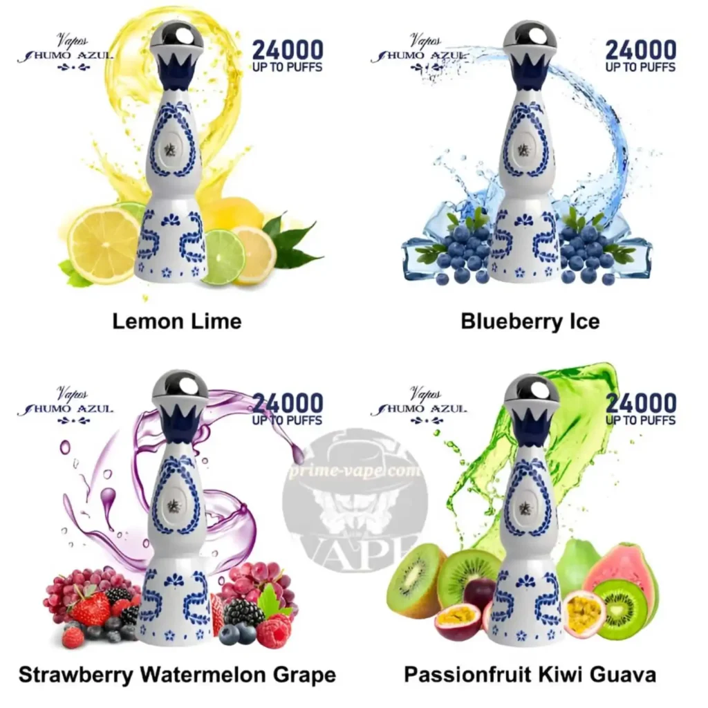 Humo Azul 24k Disposable Vape Pod 24000 Puffs Dubai UAE