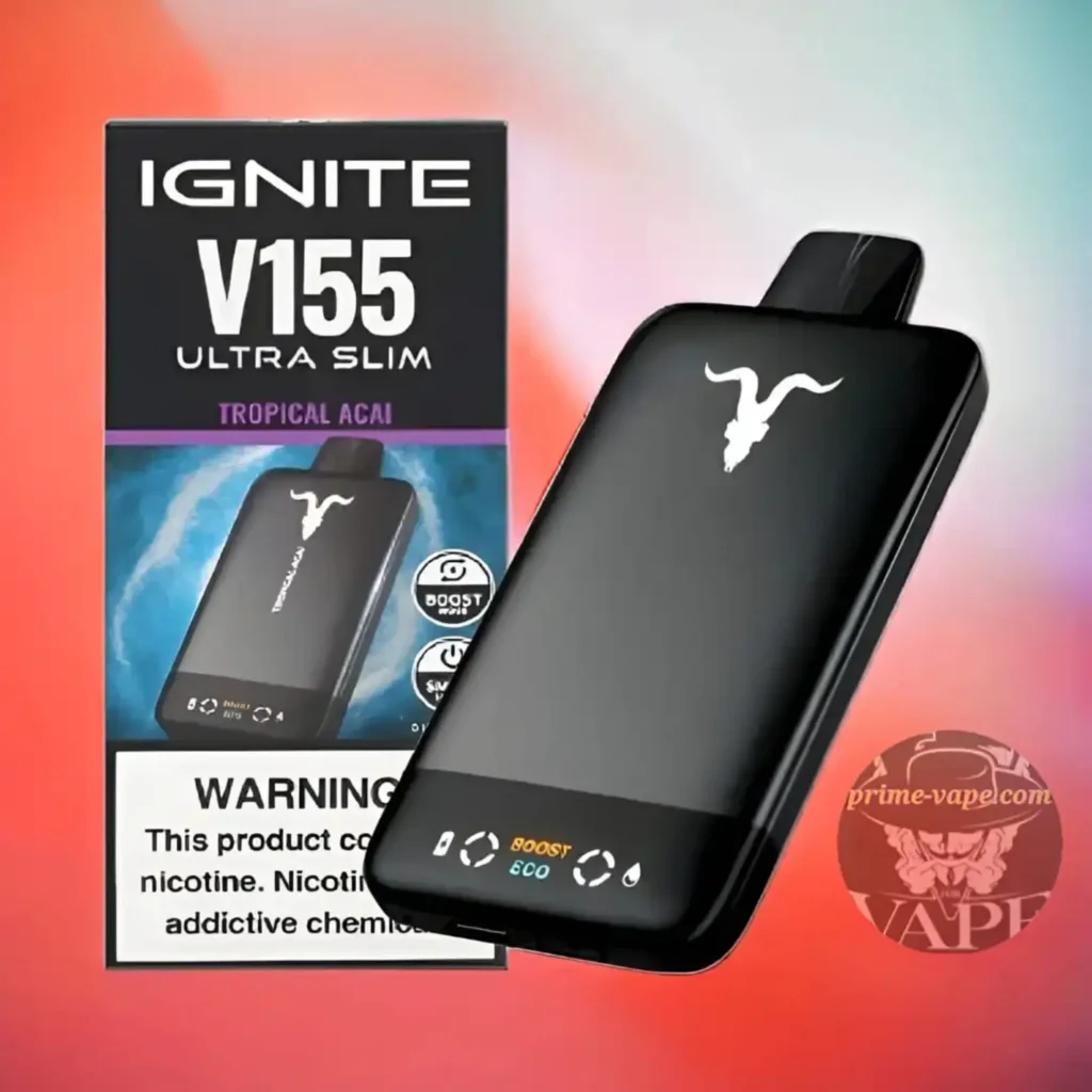 IGNITE 15500 Puffs Disposable Vape V155 Ultra Slim - Dubai UAE