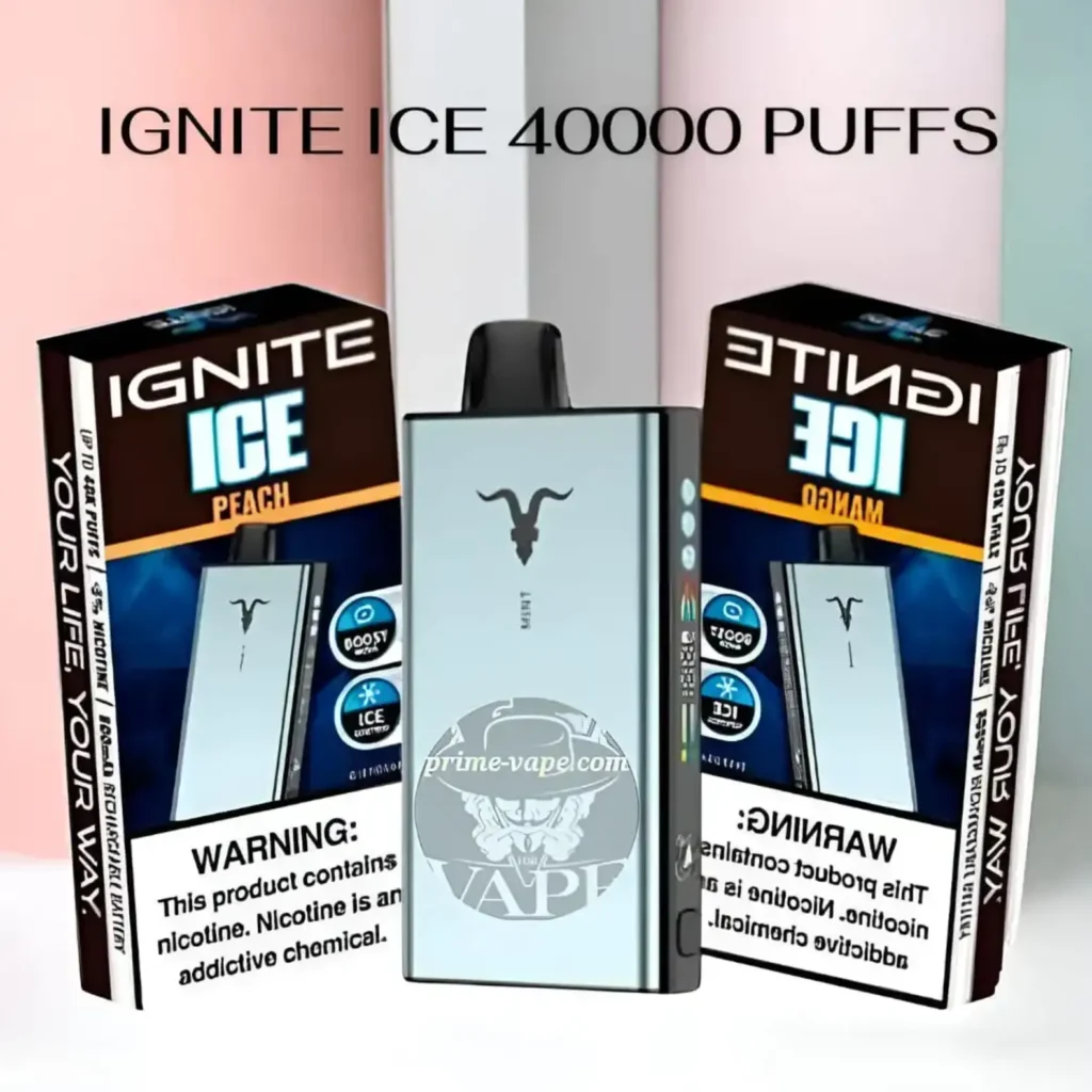 IGNITE ICE 40k Disposable Vape Bar 40000 Puffs - Dubai UAE