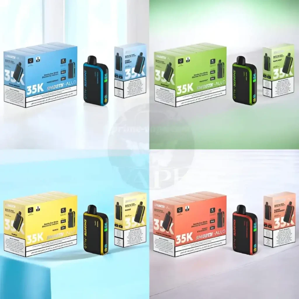 Smooth Allo 35K Disposable Vape 35000 Puffs 20mg – Dubai UAE