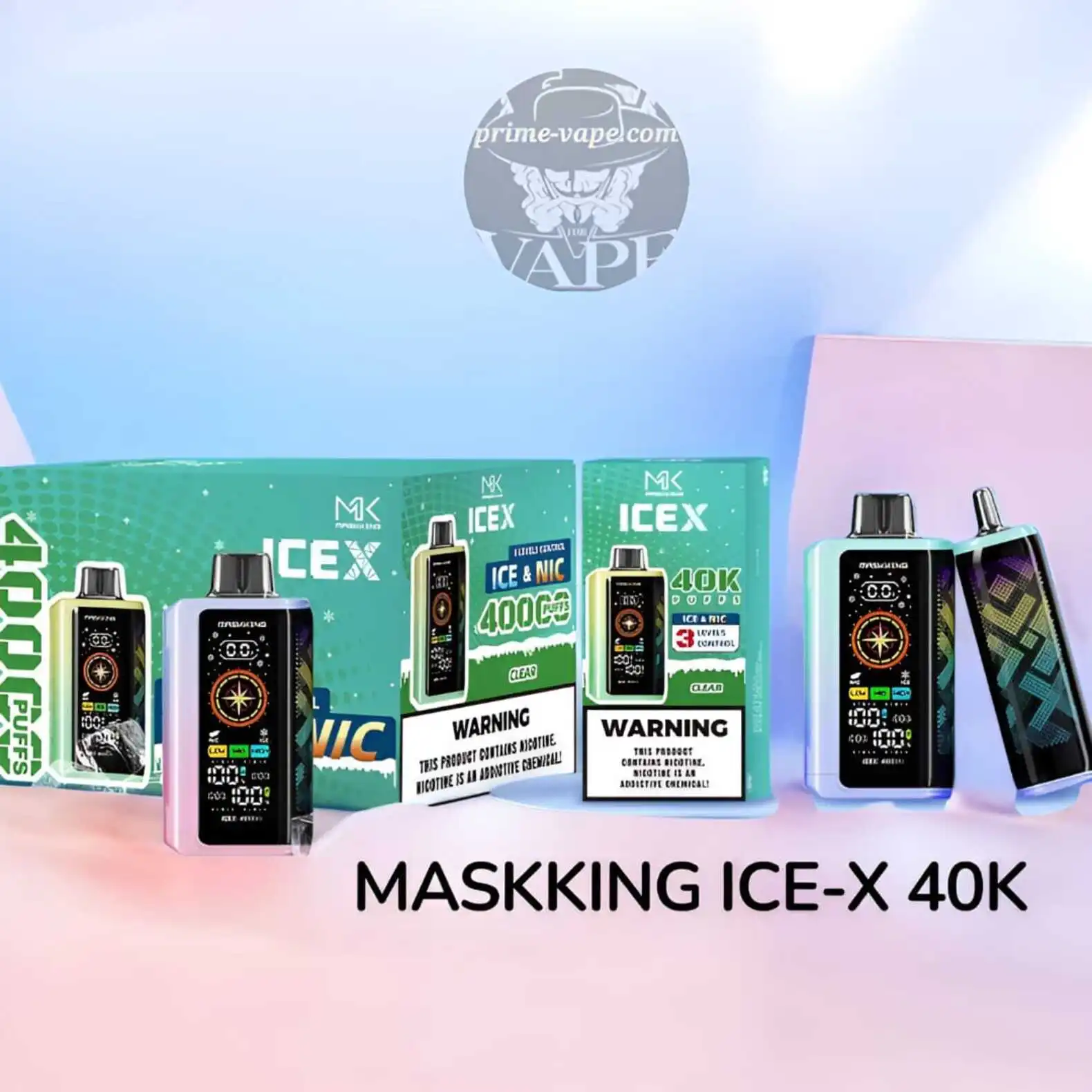 MASKKING IceX 40000 Puffs 40k Disposable Vape - Dubai UAE