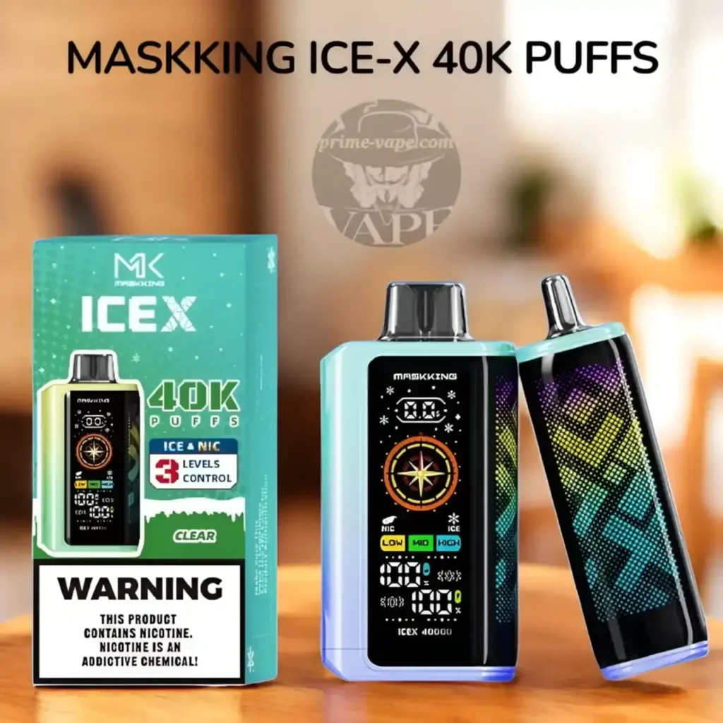 Maskking IceX 40k Disposable Vape Kit 40000 Puffs – Dubai UAE