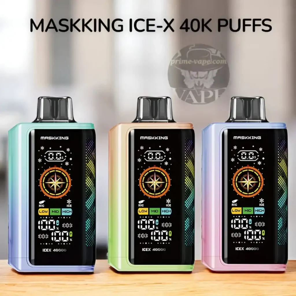 Maskking IceX 40k Disposable Vape Kit 40000 Puffs – Dubai UAE