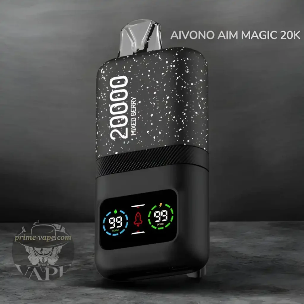 Zero Nicotine AIVONO Aim Magic 20000 Puffs 20k Disposable Kit