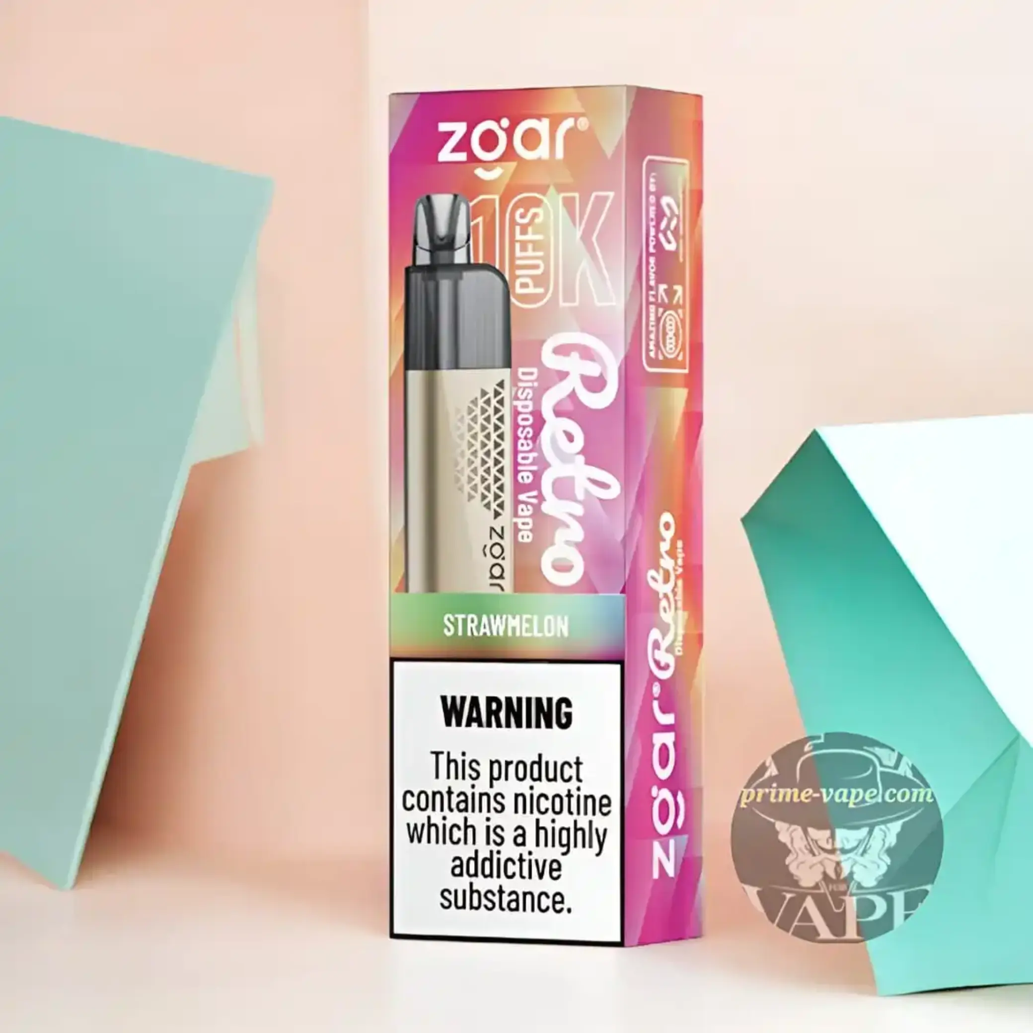 Zgar Retro 10000 Puffs Disposable Vape Kit 10k - Dubai UAE