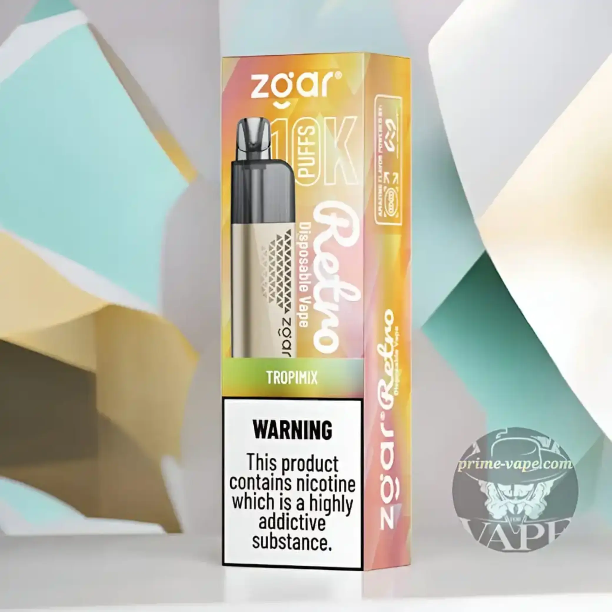 Zgar Retro 10000 Puffs Disposable Vape Kit 10k - Dubai UAE