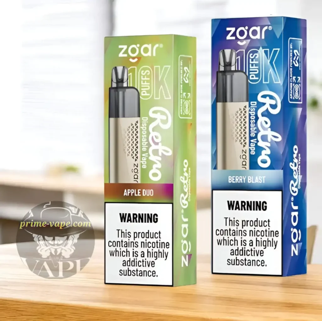 Zgar Retro 10k Disposable Vape 10000 Puffs Dubai UAE