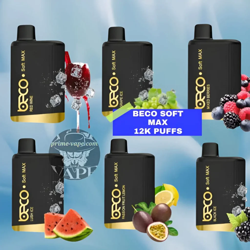 BECO SOFT MAX 12K Disposable Vape 12000 Puffs – UAE