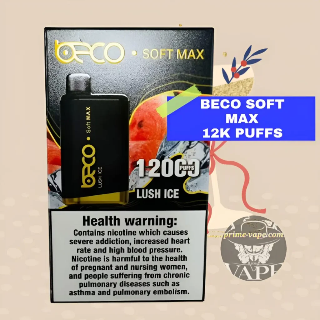 BECO SOFT MAX 12K Disposable Vape 12000 Puffs – UAE