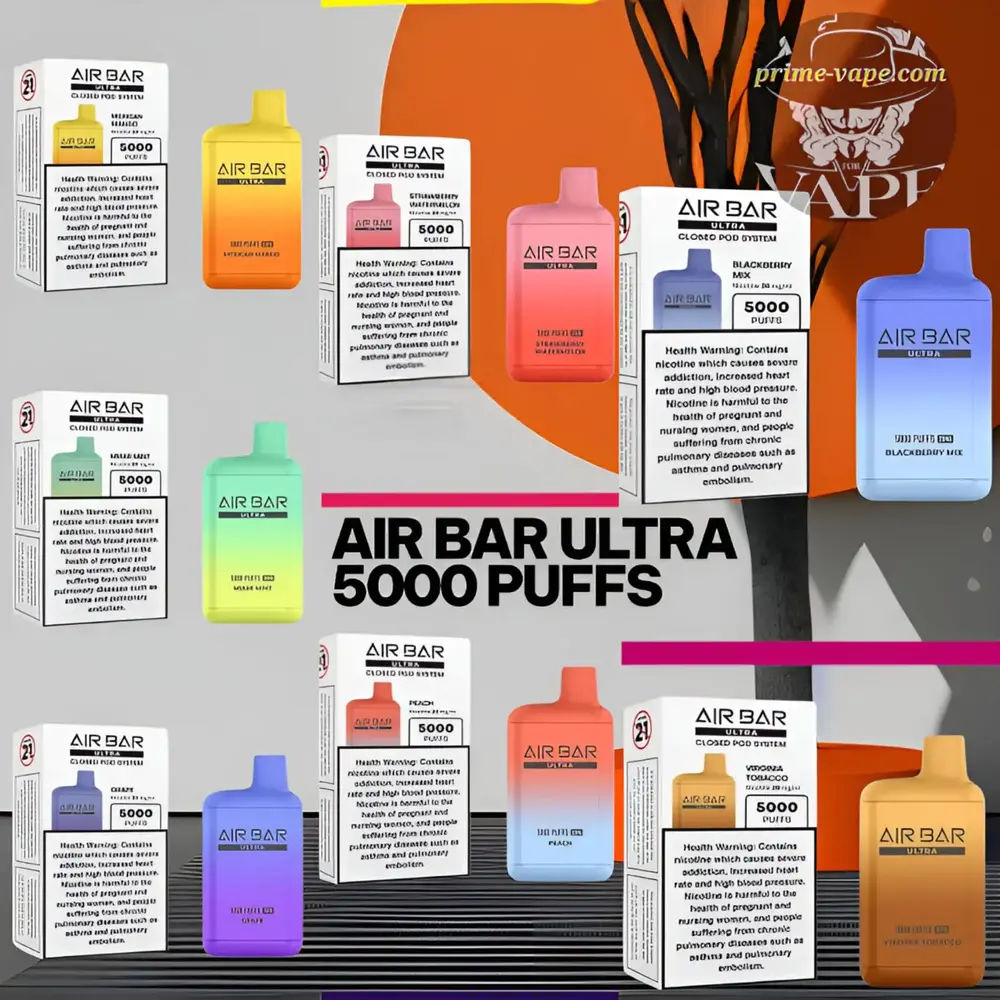 Best Air Bar Ultra 5000 Puffs Vape Pod | Premium Disposable Vape