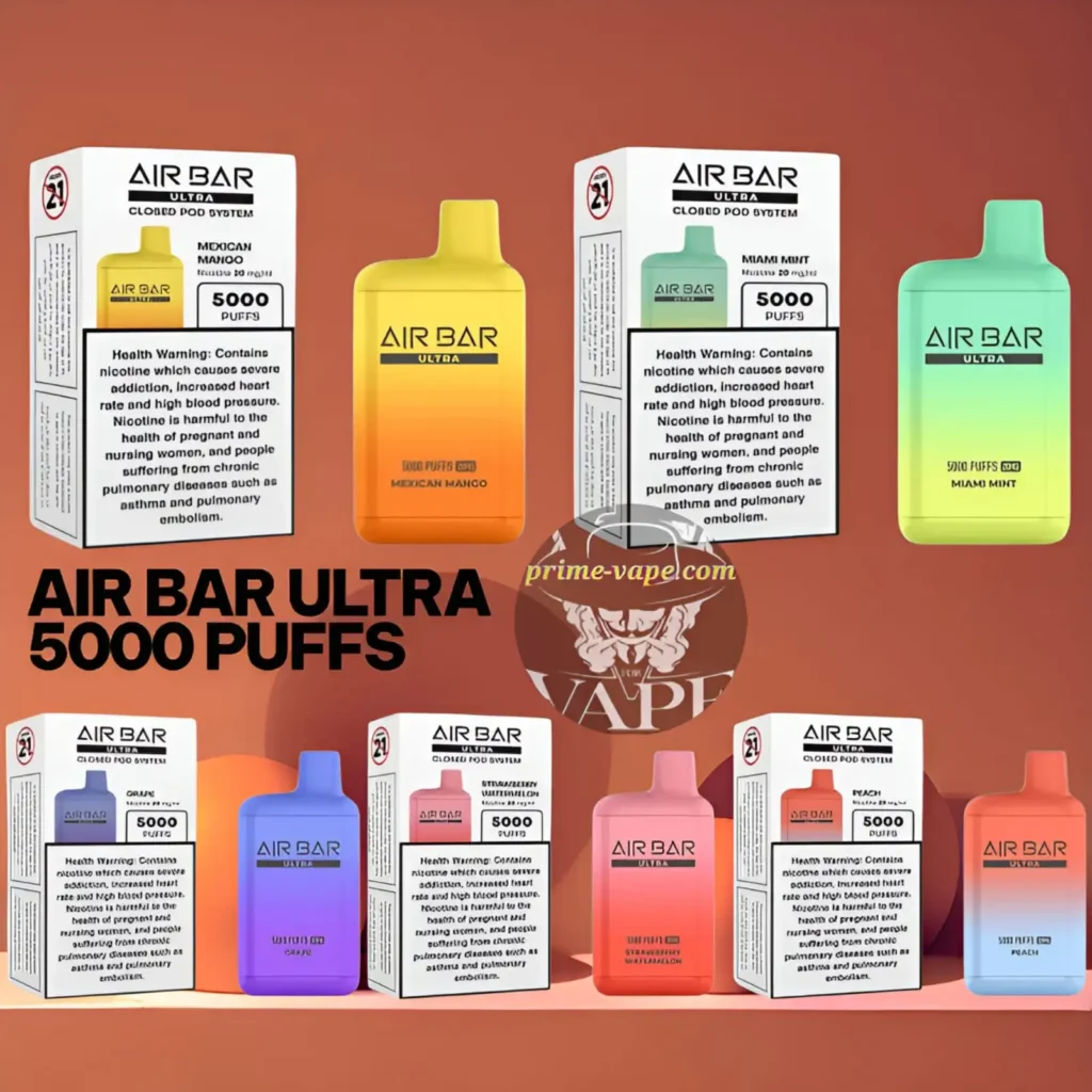 Best Air Bar Ultra 5000 Puffs Vape Pod | Premium Disposable Vape