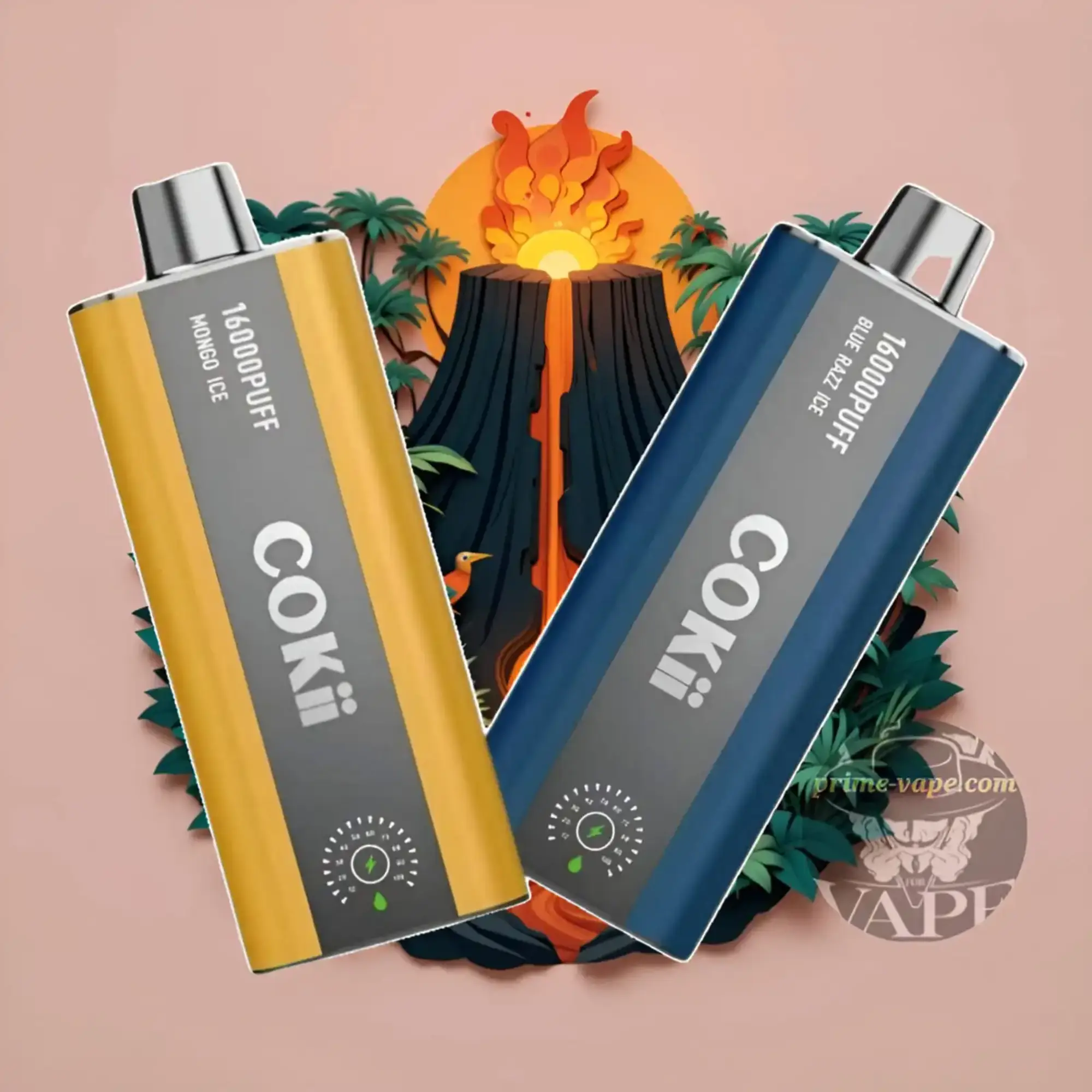 Cokii 16000 Puffs Zero Nicotine Disposable Vape - Dubai