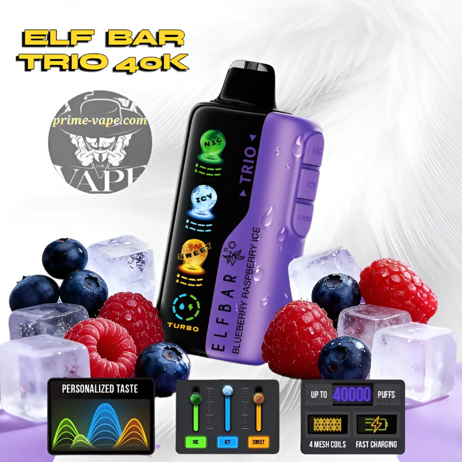 Elf Bar Trio 40000 Puffs Disposable Vape | Best Satisfaction Dubai