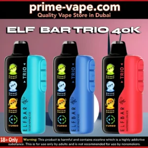 Elf Bar Trio 40000 Puffs Disposable Vape | Best Satisfaction Dubai