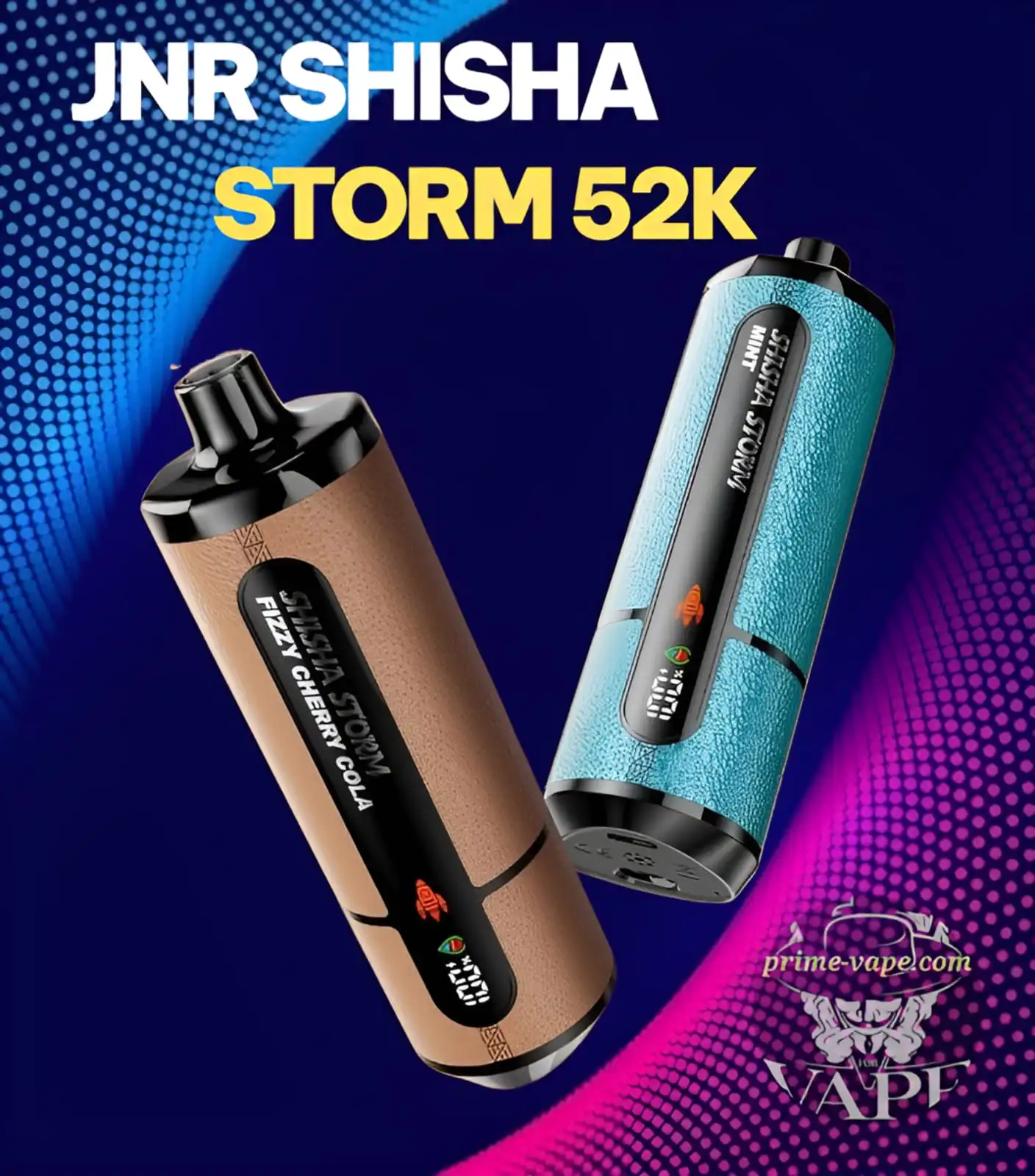Best JNR Shisha Storm 52000 Puffs Disposable Vape – Dubai UAE