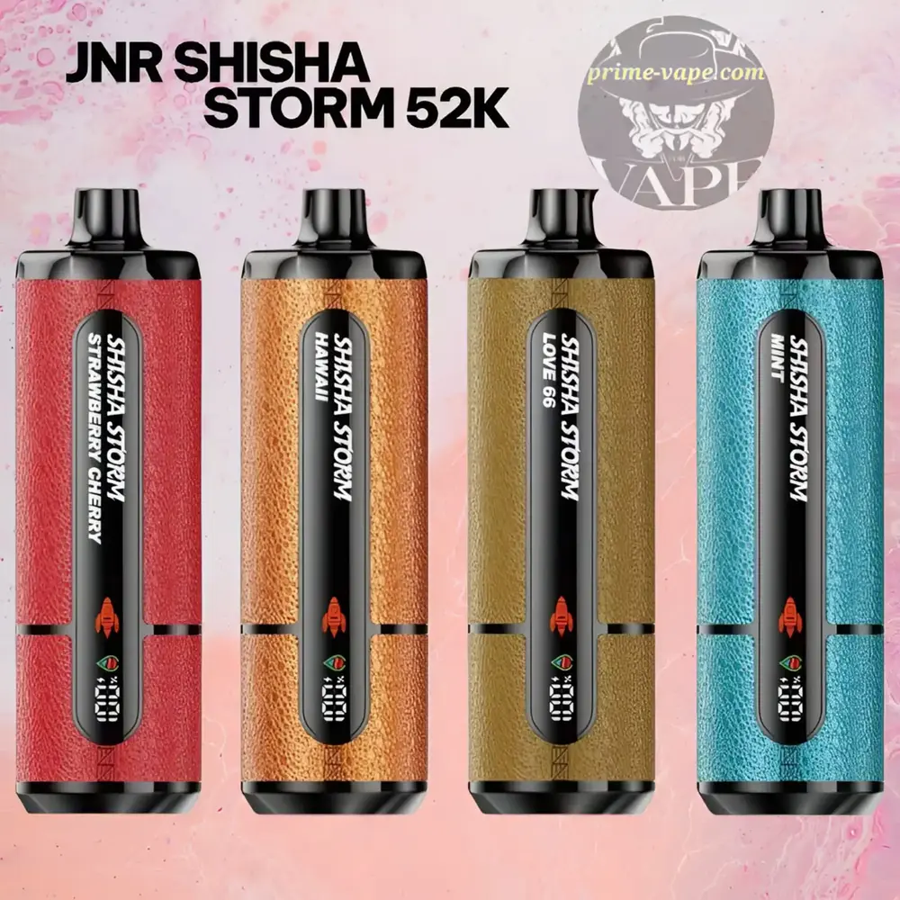 JNR Shisha Storm 52000 Puffs DTL Disposable Vape – UAE