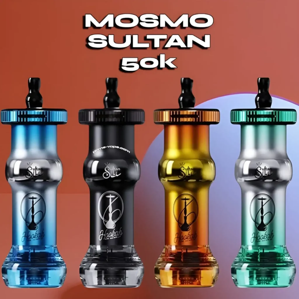 Mosmo Sultan 50k Puffs Hookah DTL 50000 Vape Kit in Dubai