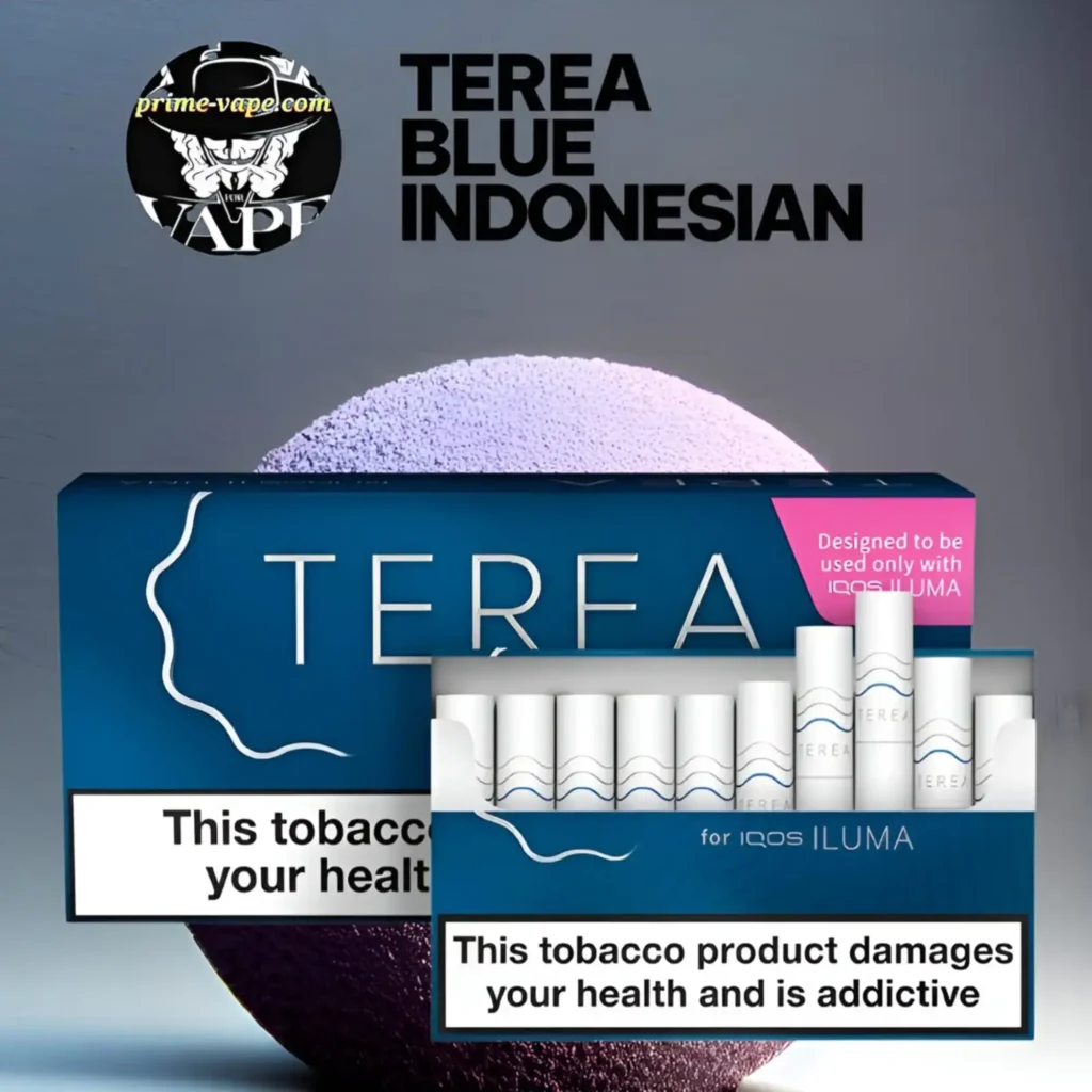 Terea Blue Flavor From Indonesia Box of 10 Packs - Dubai UAE