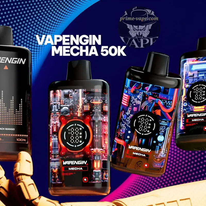 Vapengin Mecha 50000 Puffs 20mg Disposable Vape - Dubai