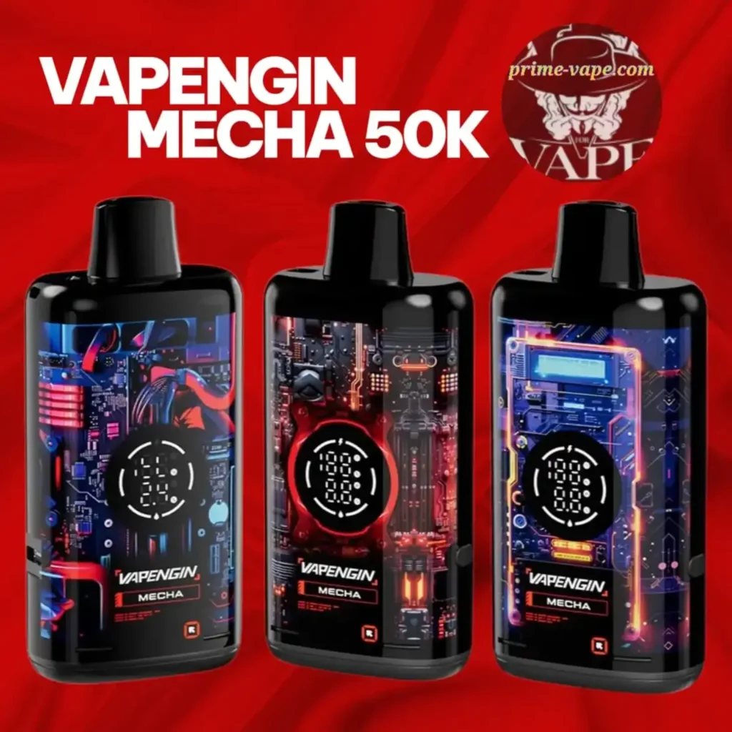 Vapengin Mecha 50k Disposable Vape | 50000 Puffs - Dubai