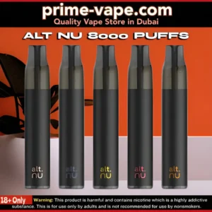 ALT NU 8000 Puffs Disposable Vape 2% Nicotine - Dubai