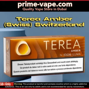 Best Terea Amber Flavor (Swiss) Switzerland Edition - Dubai