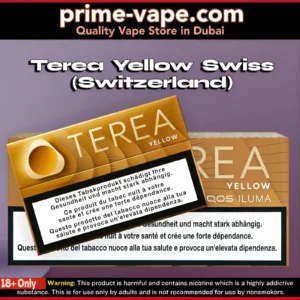 Best Terea Yellow Flavor Swiss Edition Tobacco Sticks – Dubai UAE