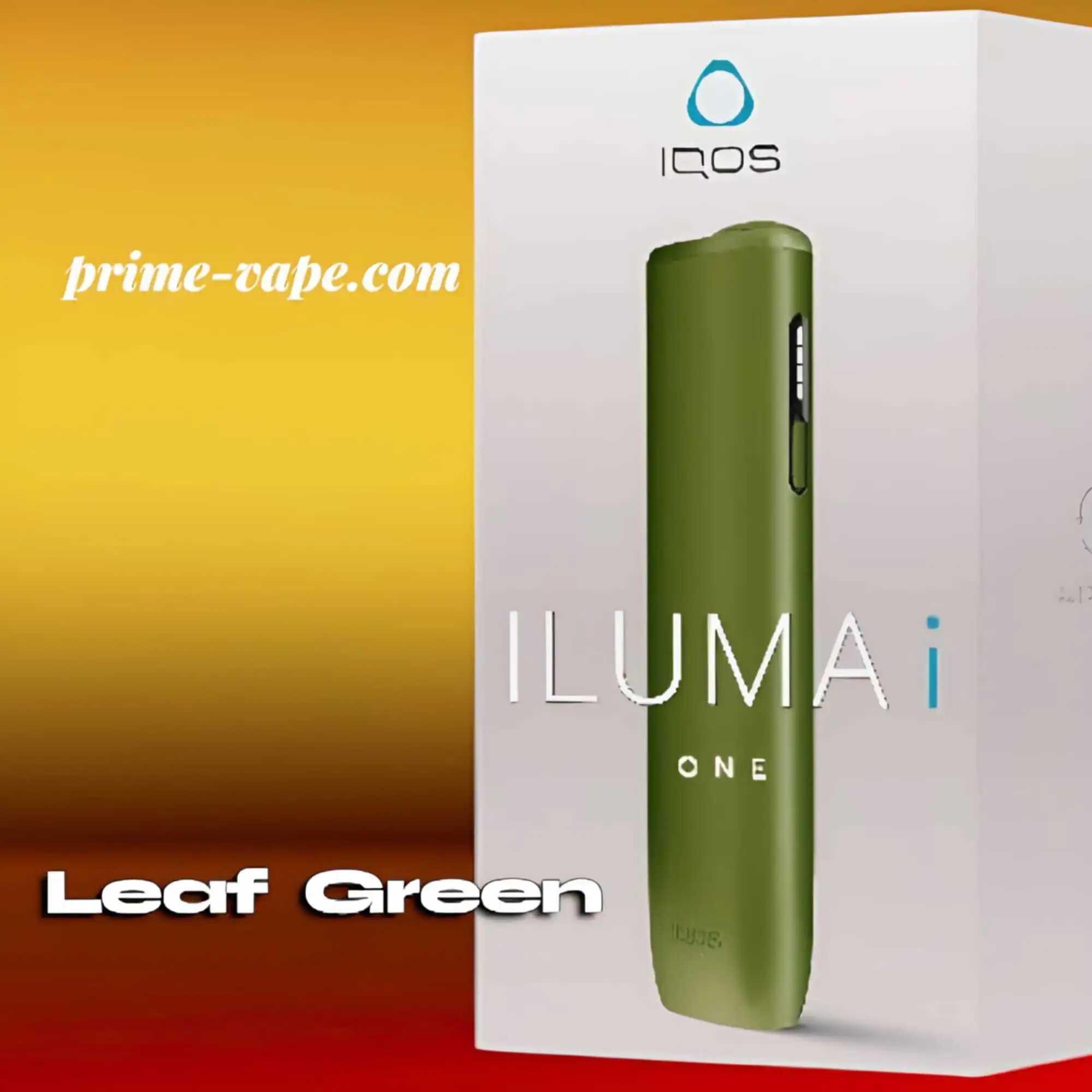 Buy IQOS Iluma i One Leaf Green #1 Kit for Terea Sticks - Dubai