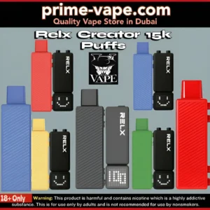 Relx Creator 15000 Puffs Exciting Starter Kit - Dubai UAE