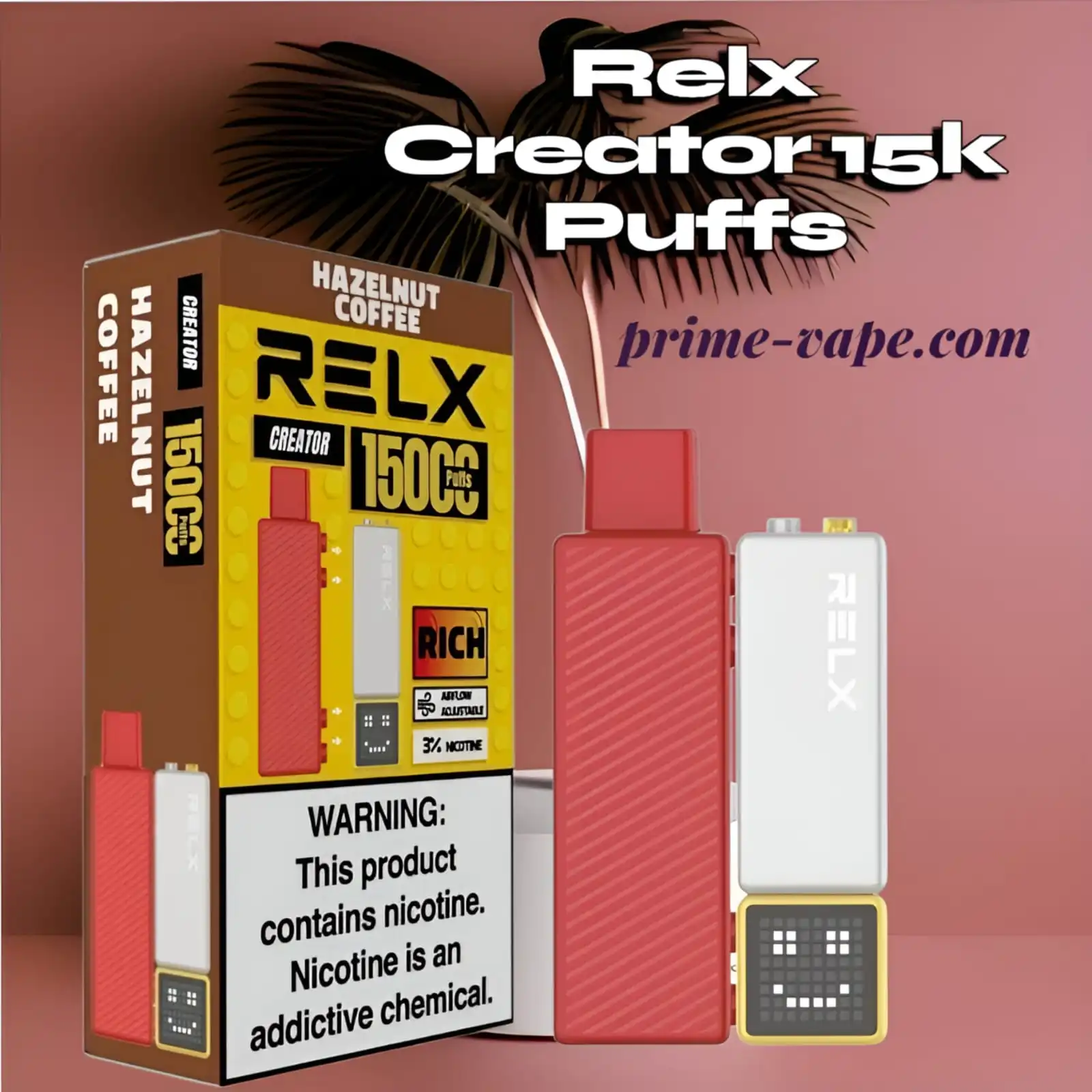 Relx Creator 15000 Puffs Exciting Starter Kit - Dubai UAE