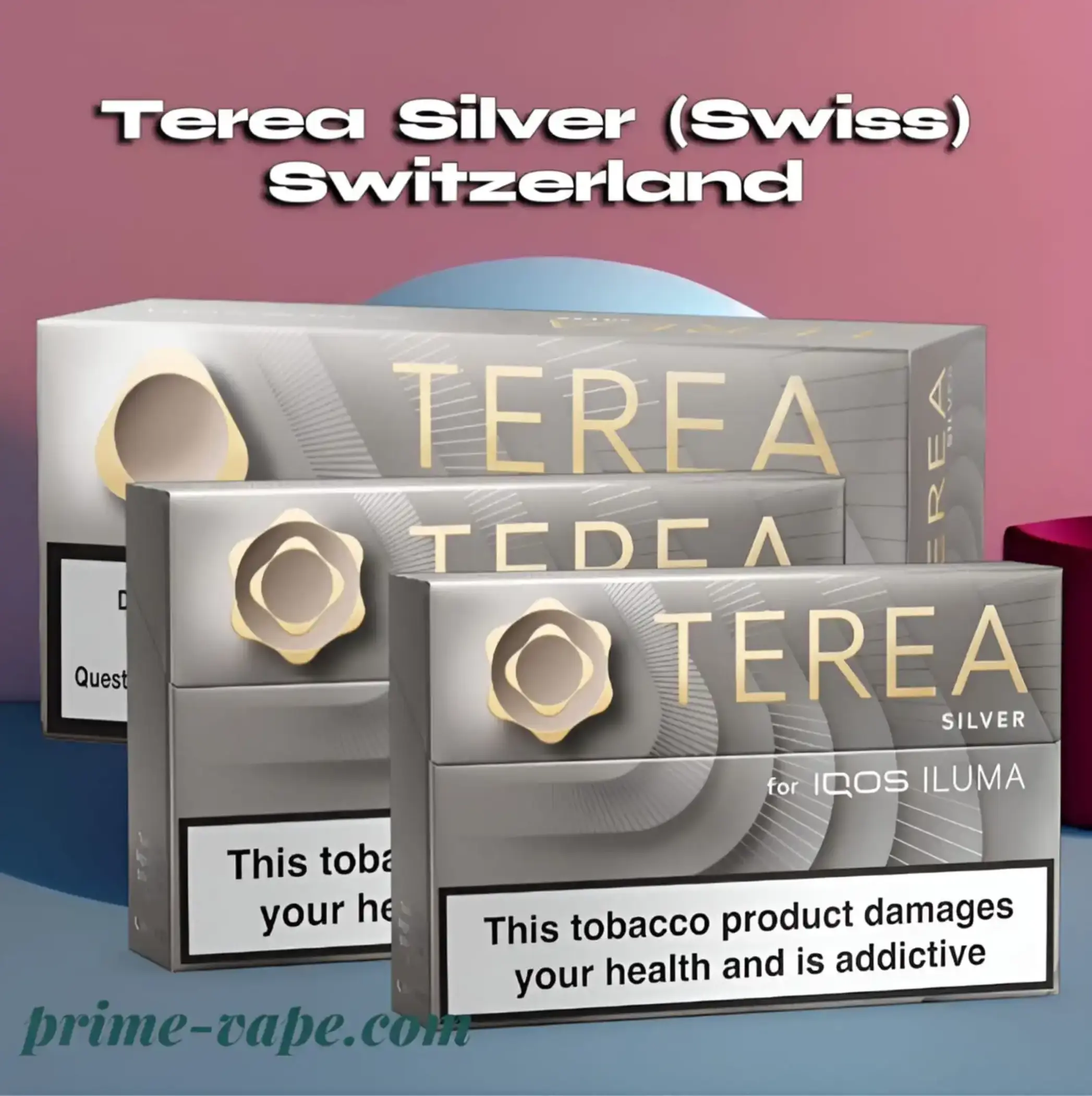 Terea Silver Flavor Swiss Tobacco Sticks (Switzerland) – UAE