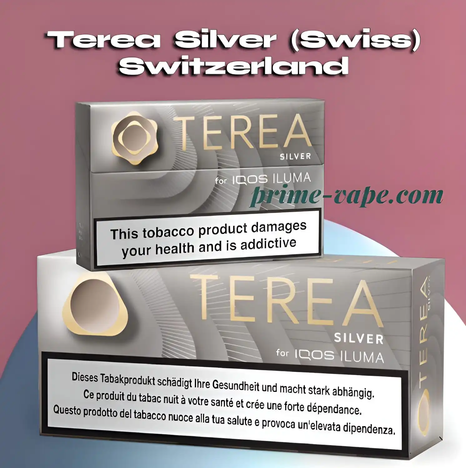 Terea Silver Flavor Swiss Tobacco Sticks (Switzerland) – UAE