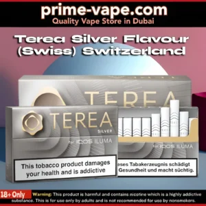 Terea Silver Flavor Swiss Tobacco Sticks (Switzerland) – UAE