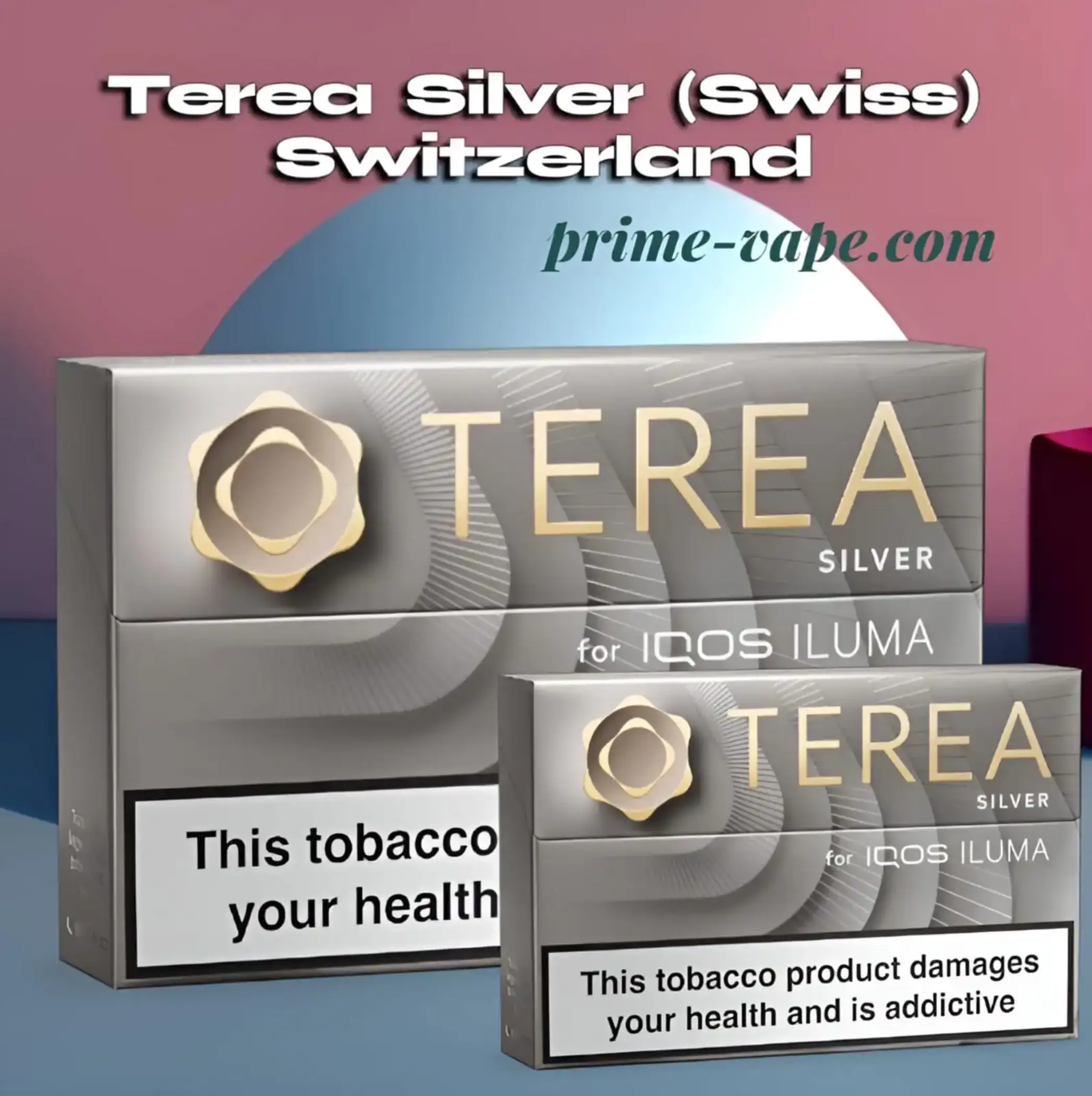 Terea Silver Flavor Swiss Tobacco Sticks (Switzerland) – UAE