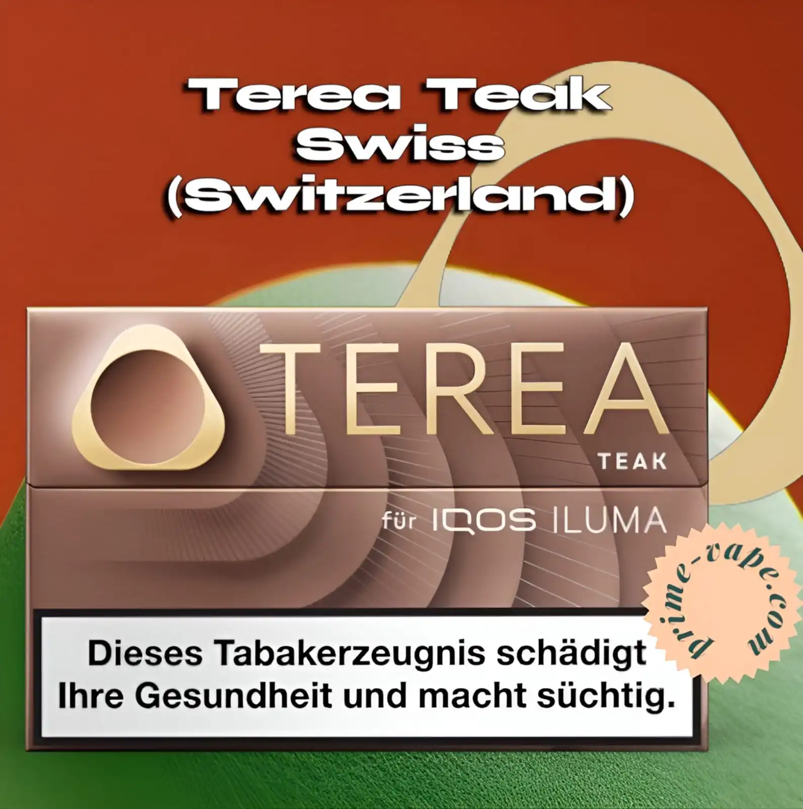 Terea Teak Flavor Swiss Edition (Switzerland) – Dubai UAE
