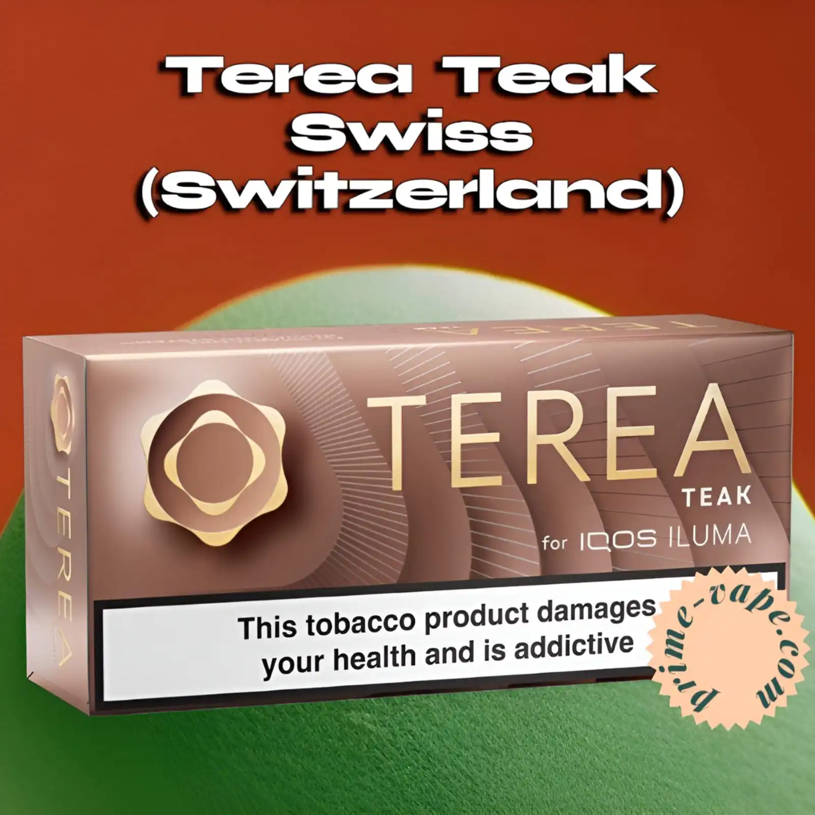 Terea Teak Flavor Swiss Edition (Switzerland) – Dubai UAE