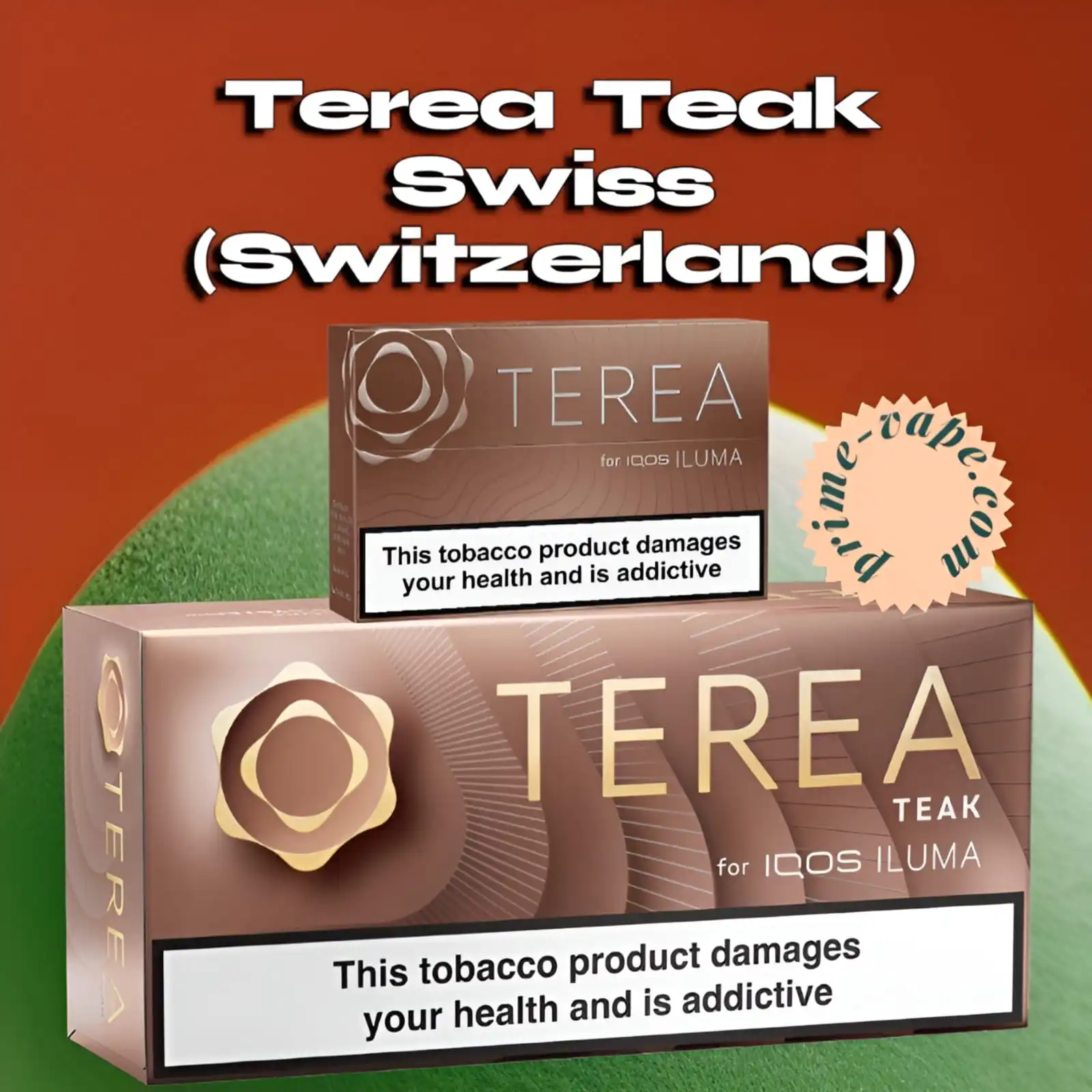 Terea Teak Flavor Swiss Edition (Switzerland) – Dubai UAE