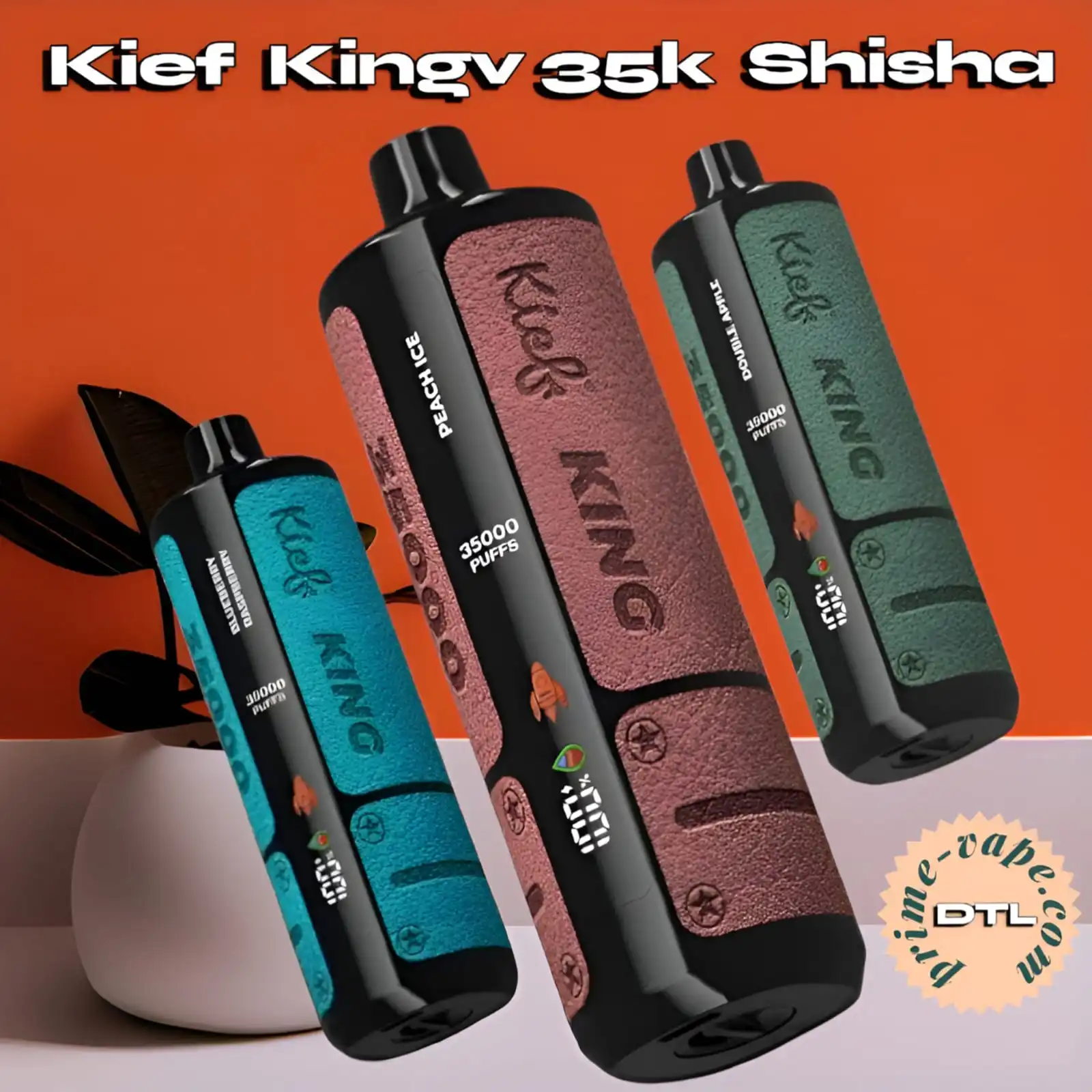 Double Apple – Sweet green and red apple mix, echoing a hookah lounge favorite.