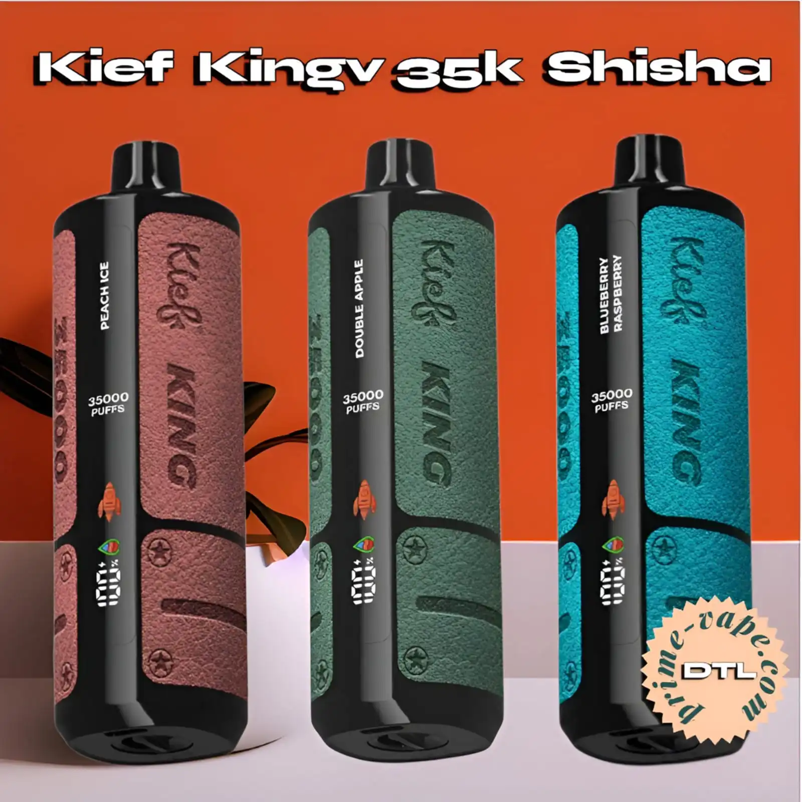 Top Kief King 35000 Puffs DTL Shisha 35k Vape Kit – Dubai