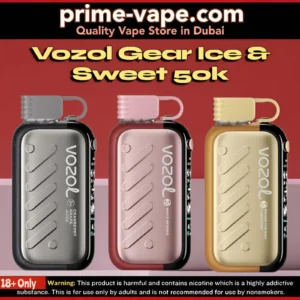 Best Vozol Gear 50000 Puffs Ice & Sweet Control 50k Vape - Dubai
